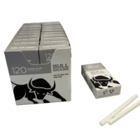 Bull Brand Demi Slim POP-OUT Filters (20 Packs). Slim rolling filters with convenient pop-out packaging, offering easy storage and practical use for hand-rolled tobacco products.
