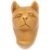 Carved Cat (Ali) (with Case) Tobacco Pipe