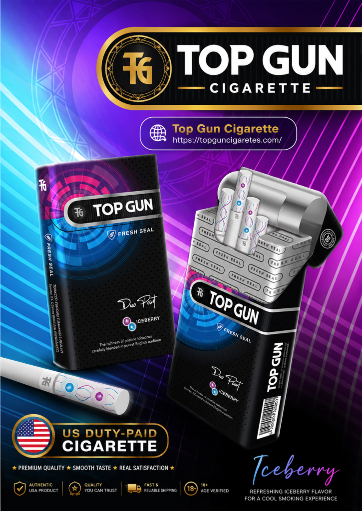 generate html full for this text make it seo friendly, laptop friendly, ipad friendly, mobile friendly make it in a way if i update my plugins or theme, wordpress it wont scratch the html change everything to USA and the symbol to dollas sign, Buy Premium Top Gun Cigarette Online in the USA Welcome to TopGunCigarette USA, your trusted destination for premium cigarettes, cigars, humidors, pipes, tobacco, and cigar accessories. Shop authentic cigars online with fast shipping across the United States. We offer a carefully selected range of Top Gun cigarettes online here at TopGunCigarettes.com and also handcrafted cigars from leading brands, stored in climate-controlled conditions to ensure exceptional freshness, flavor, and quality with every order. So why not shop Top Gun Blue, Top Gun Red, premium cigarettes, cigars, rolling tobacco, pipe tobacco, smoking pipes, and quality smoking accessories at competitive prices? Enjoy a trusted shopping experience, quality products, and everything adult smokers need in one convenient place.