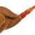 Carved Goat (A. Cevik) (with Case) Tobacco Pipe