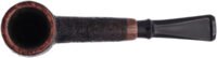 Jared Coles Sandblasted Billiard with Horn (24) Tobacco Pipe