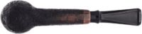 Jared Coles Sandblasted Billiard with Horn (24) Tobacco Pipe