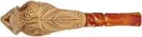 Carved Cobra (with Case) Tobacco Pipe