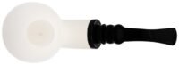 Smooth Reverse Calabash Bent Ball (Ali) (with Case) Tobacco Pipe