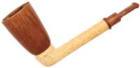 Michael Butera Smooth Briar and Meerschaum Dublin Tobacco Pipe