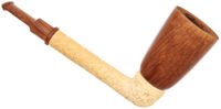 Michael Butera Smooth Briar and Meerschaum Dublin Tobacco Pipe