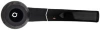 System 90 Sandblasted Bent Bulldog Tobacco Pipe
