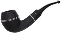 System 90 Sandblasted Bent Bulldog Tobacco Pipe