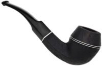 System 90 Sandblasted Bent Bulldog Tobacco Pipe