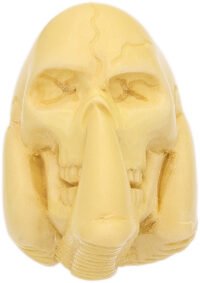 Carved Dragon Claw Holding Skull (Ali) (with Case) Tobacco Pipe