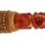 Carved Masonic Bent Billiard (Selver) (with Case) Tobacco Pipe